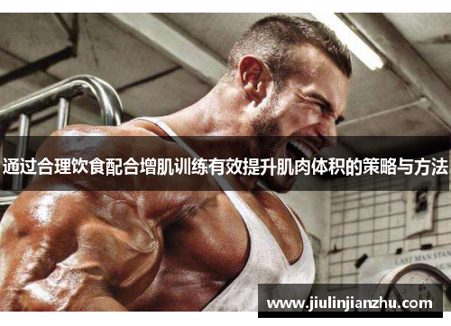 通过合理饮食配合增肌训练有效提升肌肉体积的策略与方法